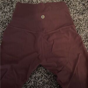 pink size 0 lulu leggings